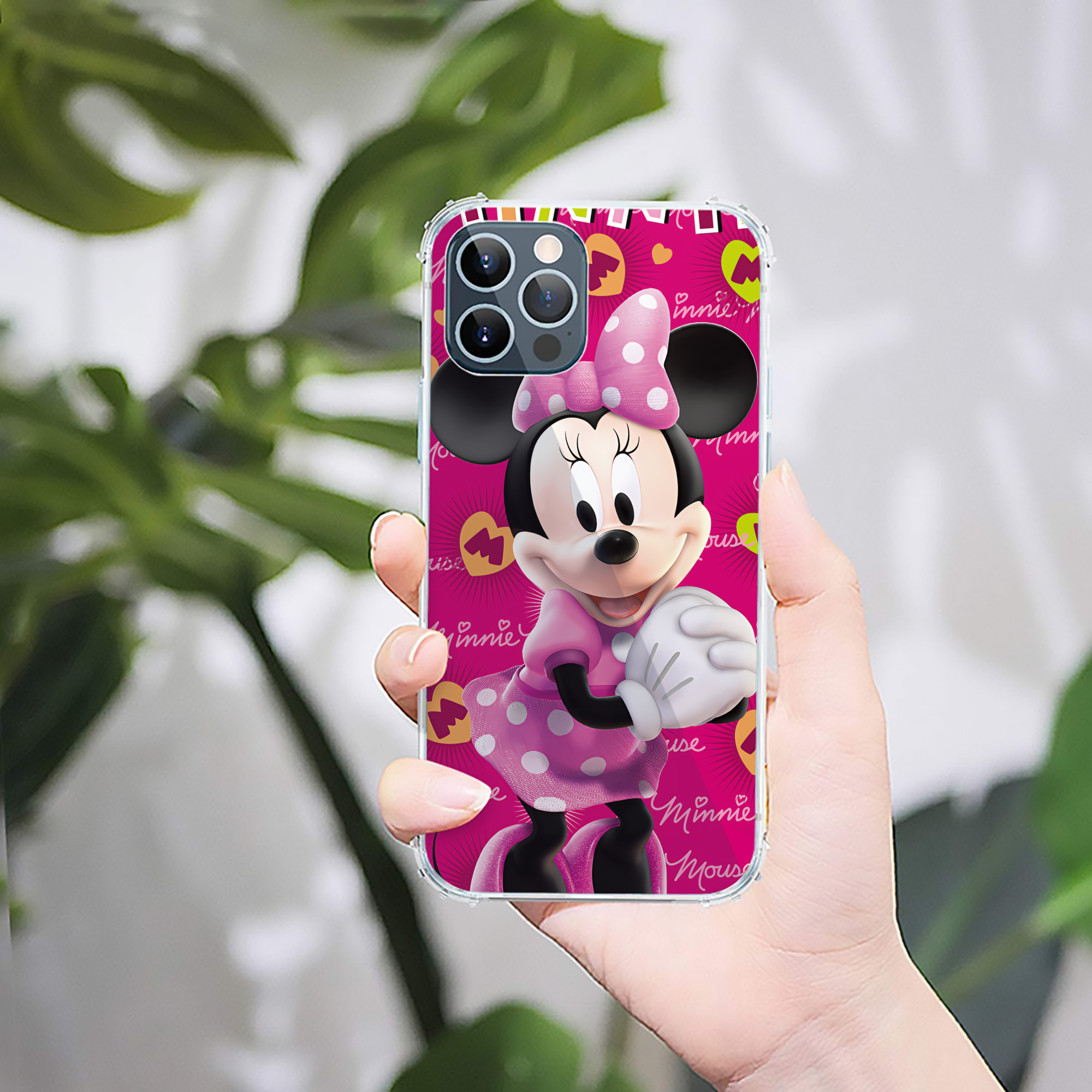 ミッキーマウス Mickey Mouse 【iPhone 12シリーズ対応】透明スマホケース（クリアソフトケース）